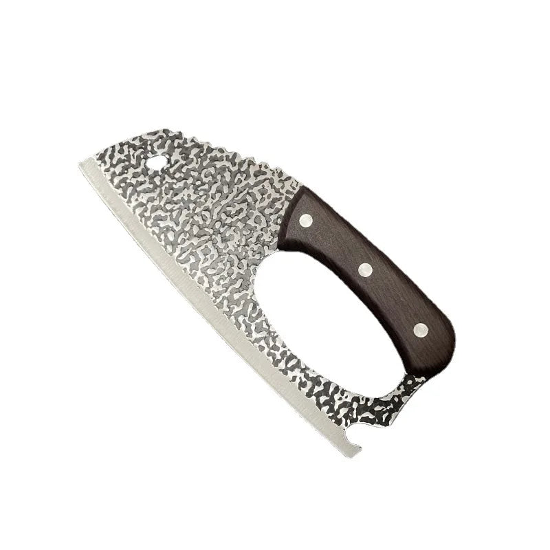 "Ultimate Multi-Use Chef's Cleaver: High Carbon Steel Labor-Saving Kitchen Knife"