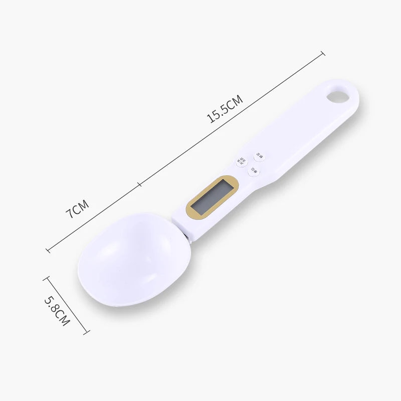 Mini Digital Spoon Scale: Precise 500G 0.1G LCD Kitchen Measuring Tool