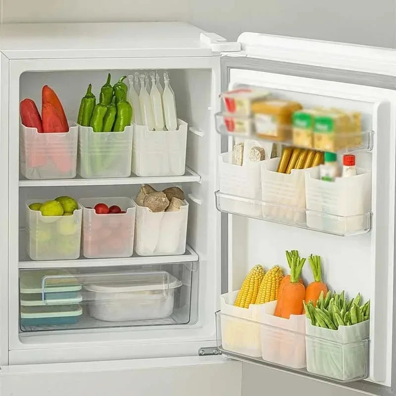 "5-Piece Refrigerator Fresh Food Storage Organizer Set"