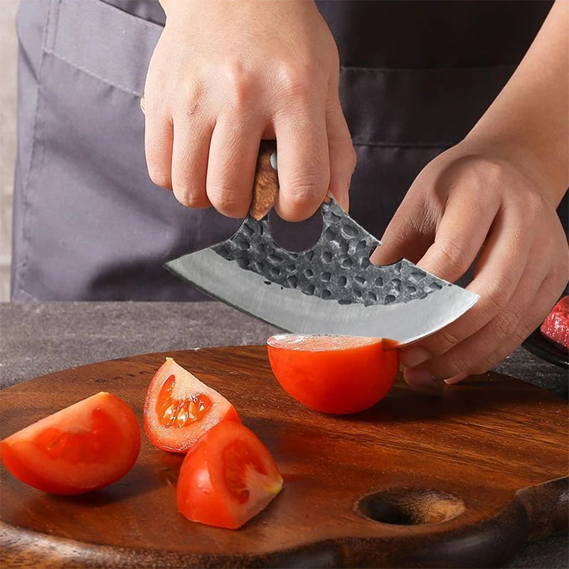 "Ultimate All-in-One Stainless Steel Kitchen Knife - Perfect for Cooking and BBQ!"