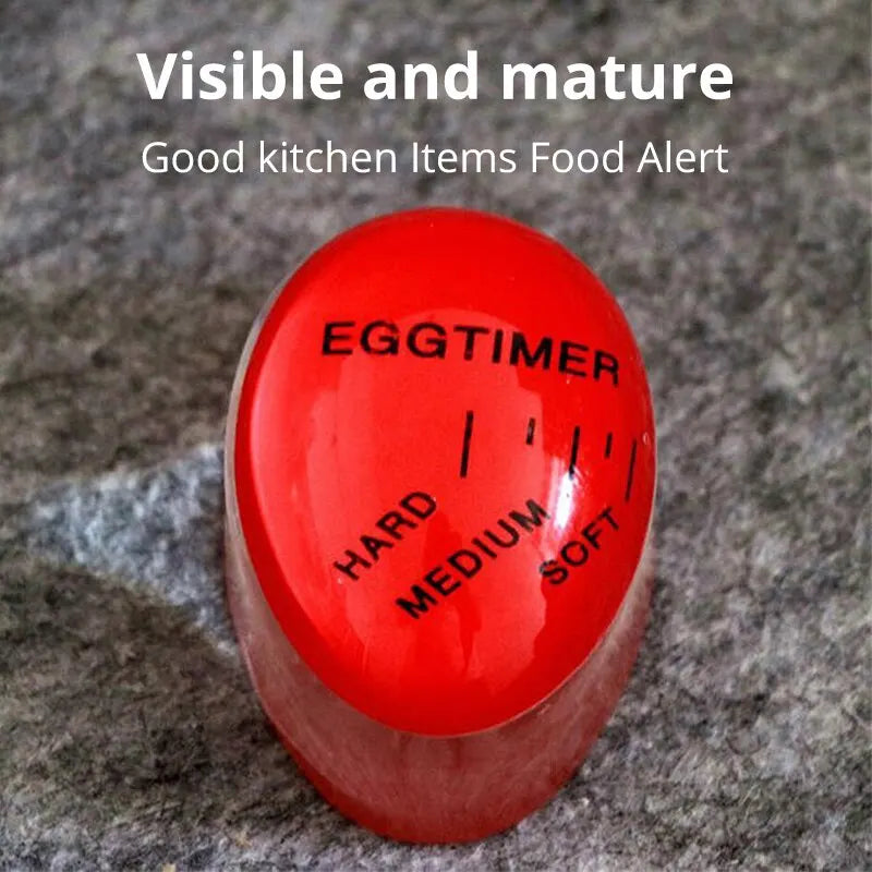 "Creative Mini Egg Timer with Eco-Friendly Resin Kitchen Tool"