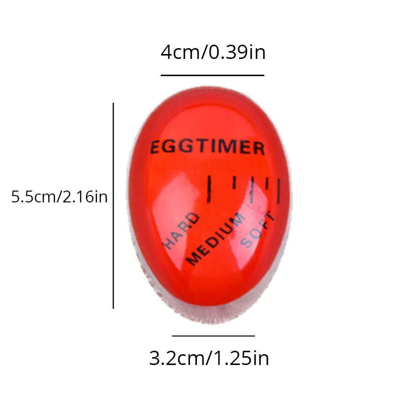 "Creative Mini Egg Timer with Eco-Friendly Resin Kitchen Tool"