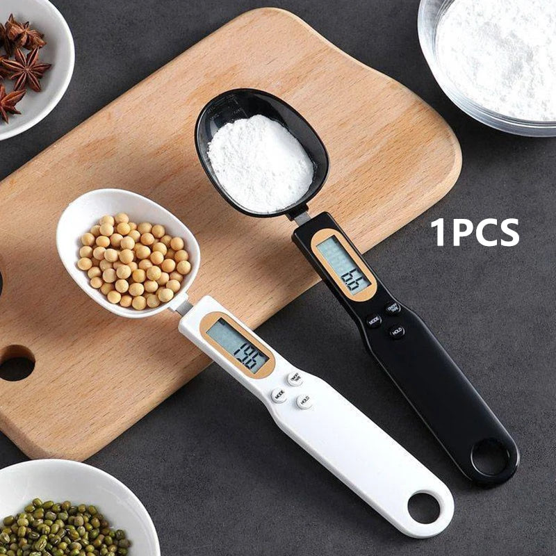 Mini Digital Spoon Scale: Precise 500G 0.1G LCD Kitchen Measuring Tool