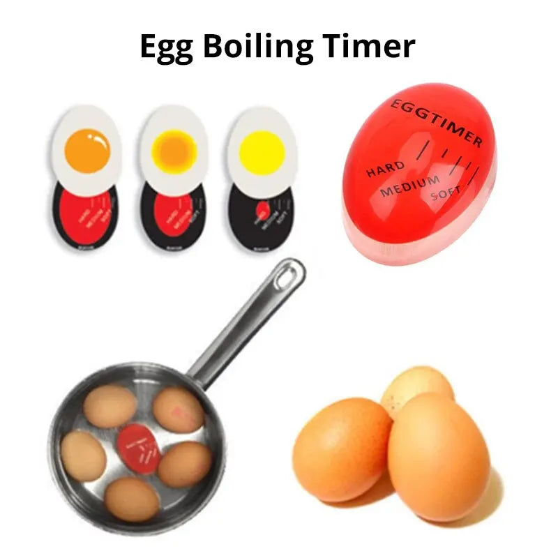 "Creative Mini Egg Timer with Eco-Friendly Resin Kitchen Tool"